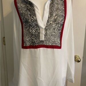 Atina Cristina Long Sleeve Blouse Small